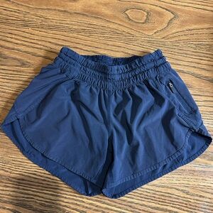 Lululemon Athletica Blue Athletic Shorts Lightweight Breathable Design